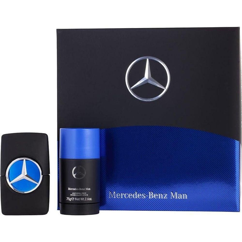 Perfume Masculino Mercedes-benz Man Edt Spray 50 Ml & Desodorante Em Bastão 73