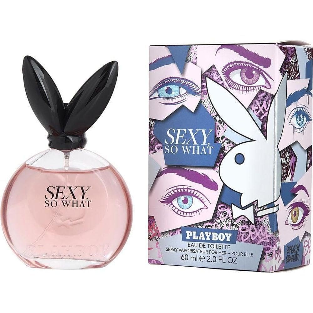 Perfume Feminino Playboy Sexy So What Edt Spray 60 Ml