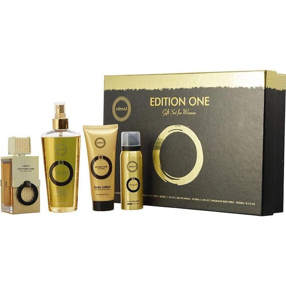 Perfume Feminino Armaf Edition One Edp Spray 100 Ml&loção Corporal 50 Ml& Fragrance 250