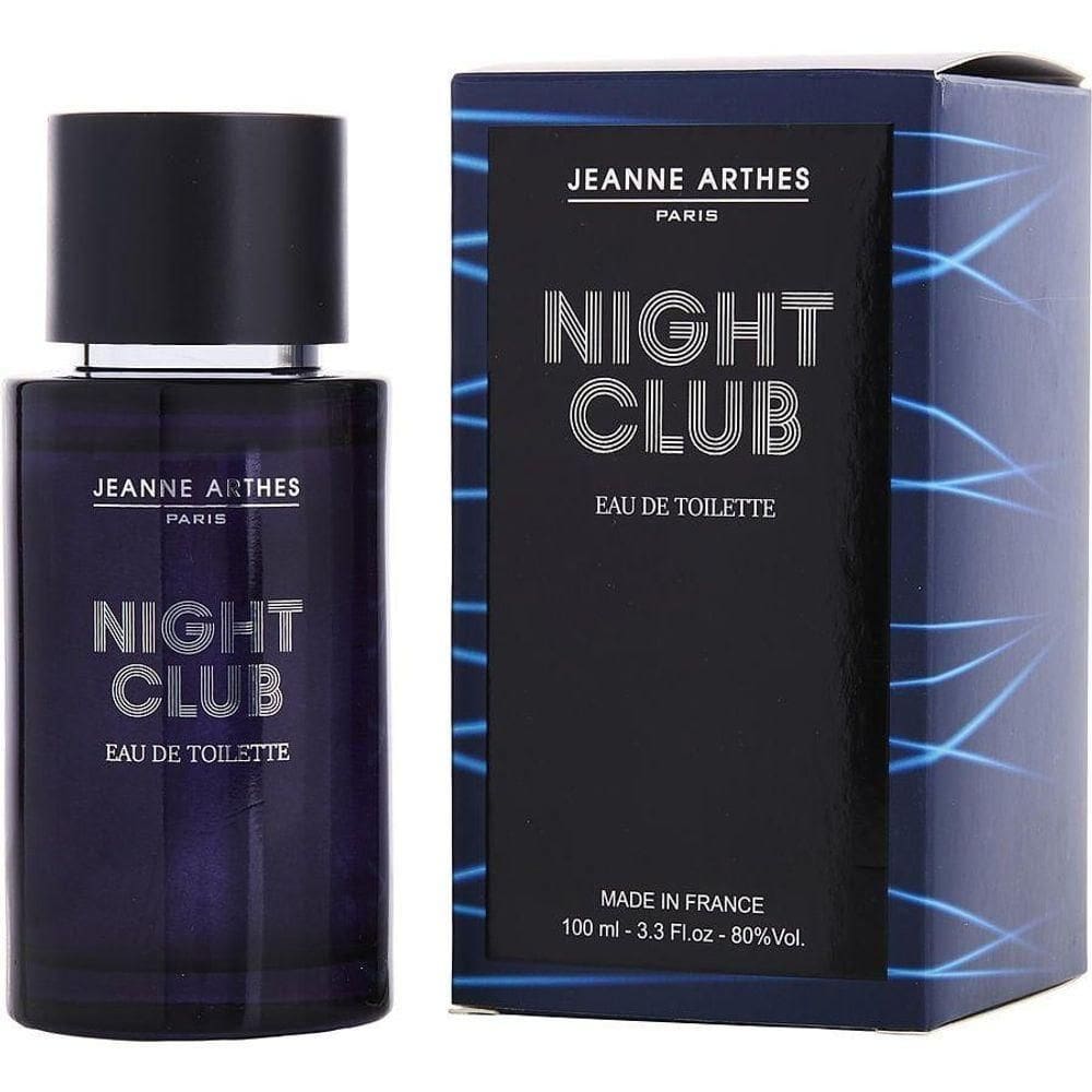 Perfume Masculino Jeanne Arthes Night Club Edt Spray 100 Ml