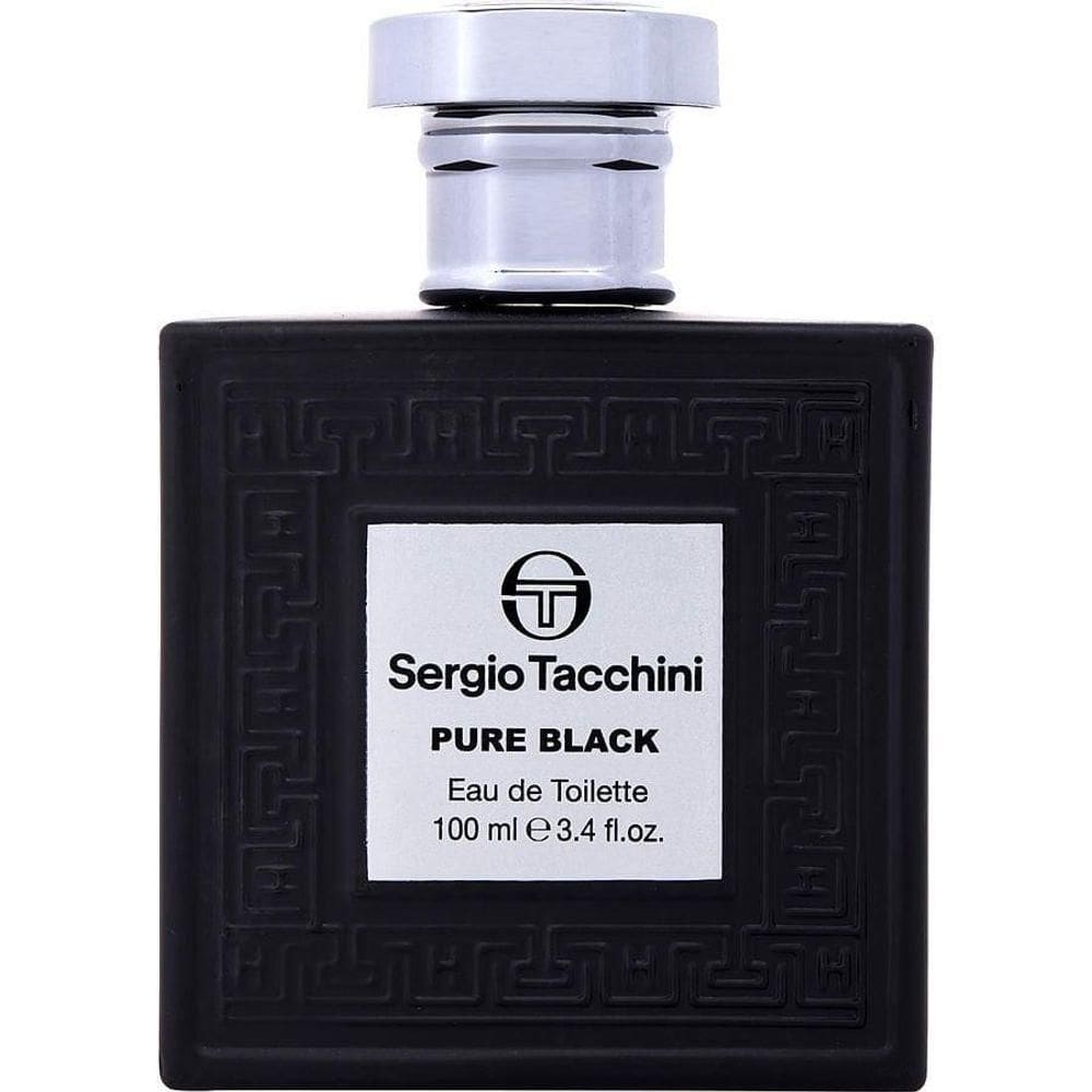 Perfume Masculino Sergio Tacchini Pure Black Edt Spray 100 Ml (sem Caixa)