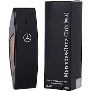 Perfume Masculino Mercedes-benz Club Black Edt Spray 50 Ml