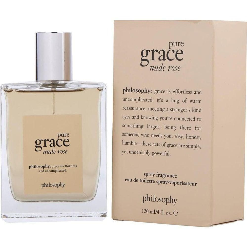 Perfume Feminino Philosophy Pure Grace Nude Rose Edt Spray 120 Ml