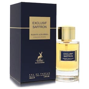 Perfume Masculino Maison Alhambra Exclusif Saffron Eau De Parfum (unisex) 100 Ml