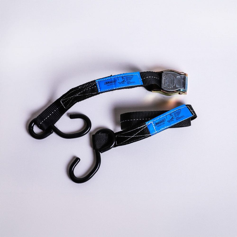 Conjunto Cinta e Esticador 800Kg 25mm S Preto