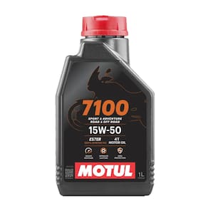Óleo De Motor Motul 4T Motul 15W50 100% Sintético 1 Litro