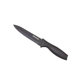 Faca Para Legumes Inox Antiaderente Preto 5? Mimo Style Ac21053