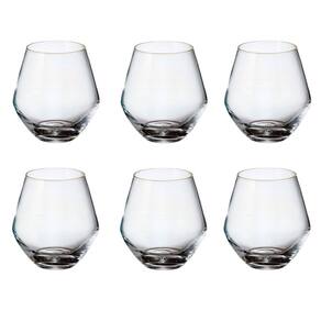 Jogo de 6 Copos para Whisky em Cristal 500ml