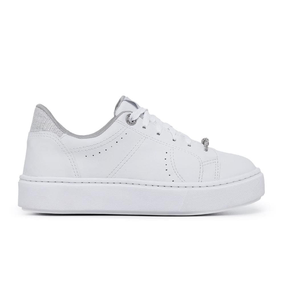 Tênis Feminino Casual Com Cadarço Confortável Versátil