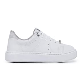 Tênis Feminino Casual Com Cadarço Confortável Versátil