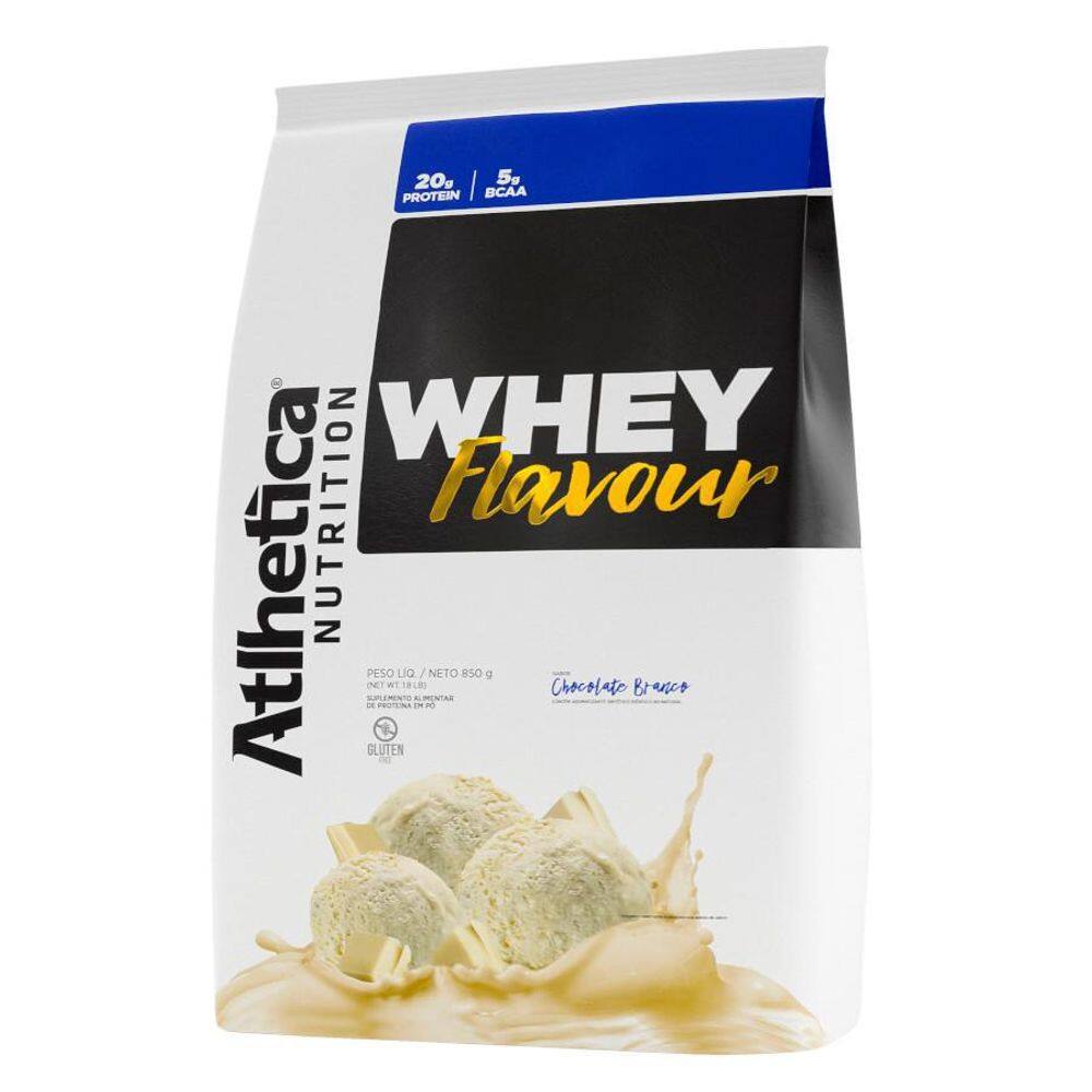 Whey Flavour Chocolate Branco 850G - Atlhetica Nutrition