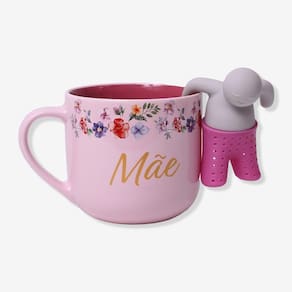 Caneca Com Infusor Mãe Florence – Zonacriativa