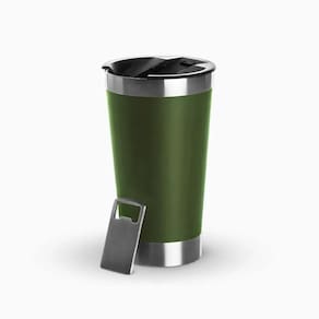 Copo Térmico De Aço Inoxidável Parede Dupla - Verde