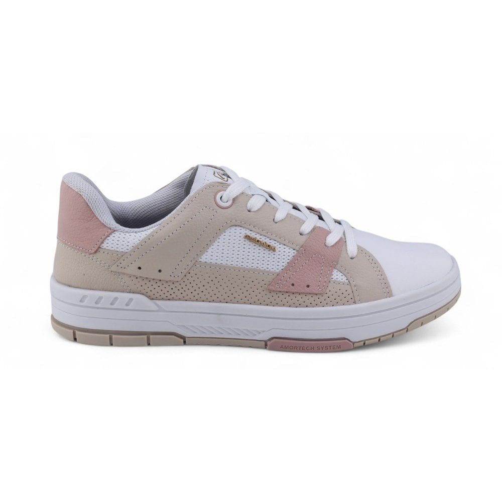 Tênis Feminino Pegada 212603-02 Couro Casual