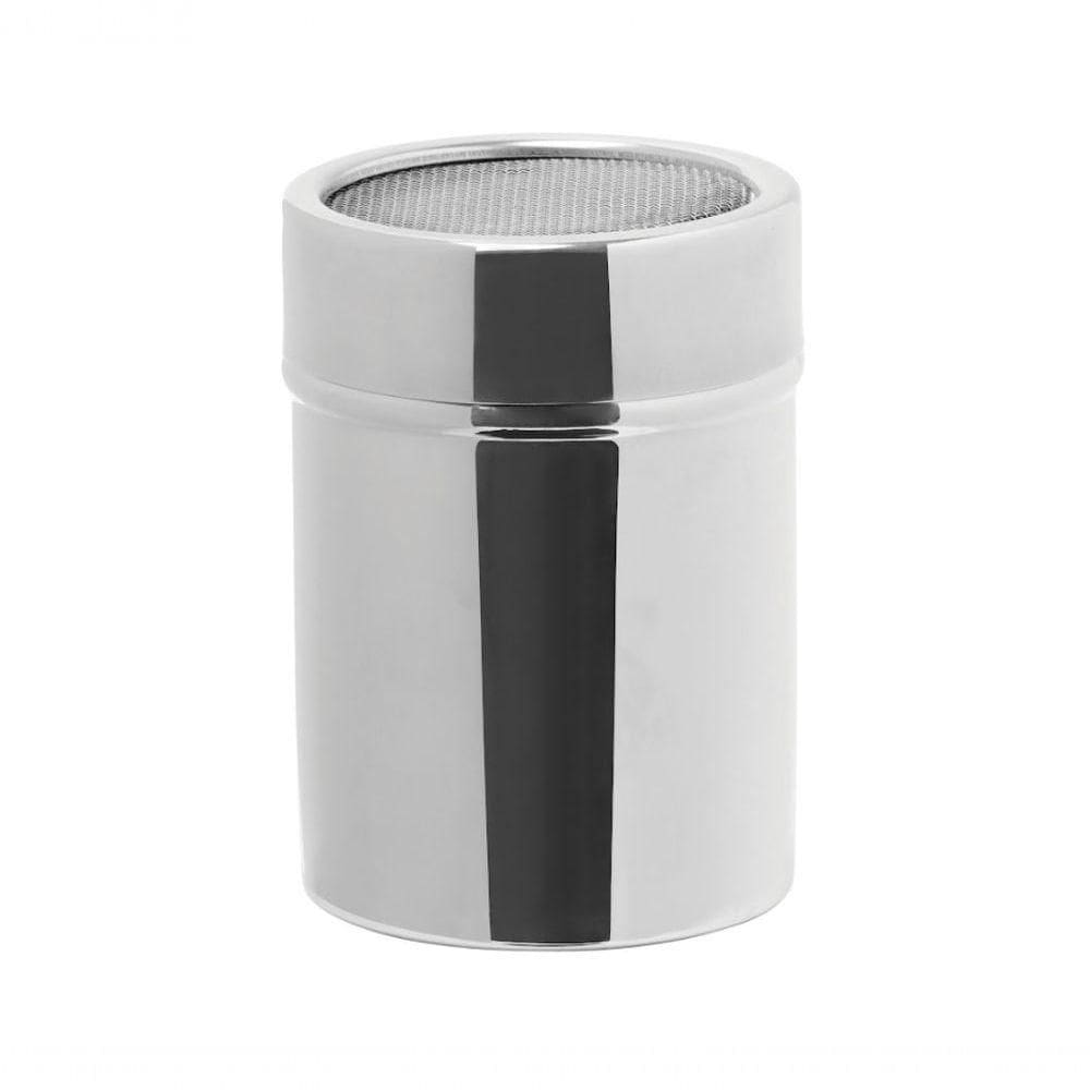 Polvilhador Inox Tela Fina C- Tampa 10 Cm Mimo Style An2210