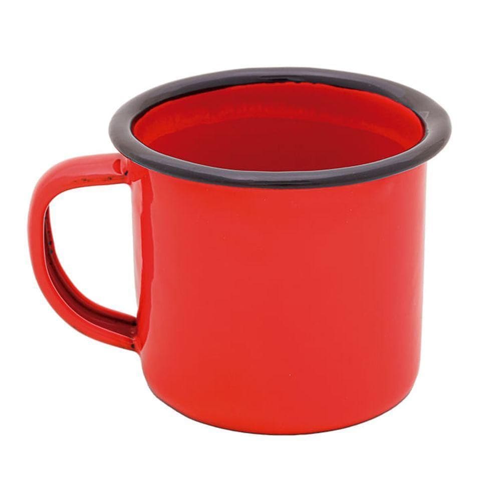 Dupla De Canecas Revestidas Red 150 Ml Mimo Style Ecn6vm