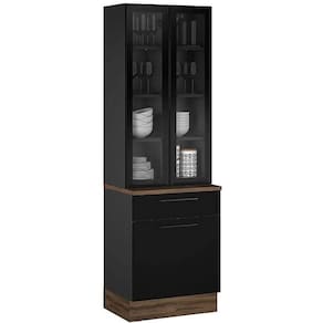 Paneleiro Exclusive 3 Portas 1 Gaveta Itatiaia Cor Grafite