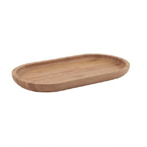 Bandeja Oval Ecokitchen Bambu 24 Cm - Mimo Style - Bm19132