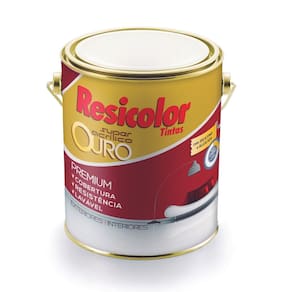 Base escura acrílica ouro sb 3,24l | resicolor