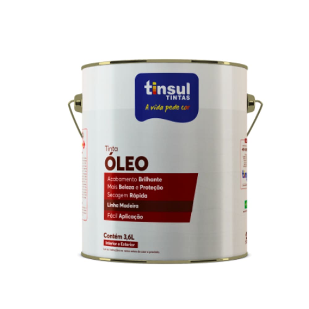 Tinta A Óleo Assoalho Amarelo Oxido 3,6l | Tinsul