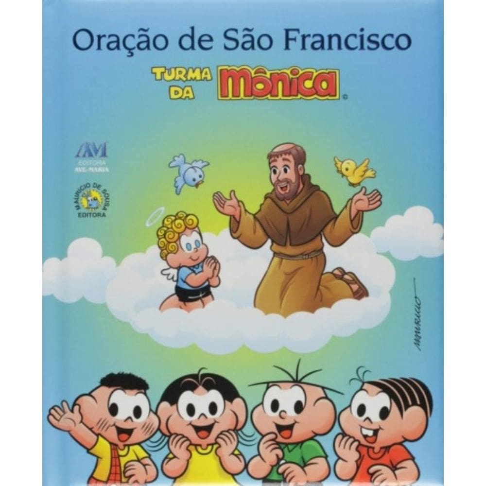 Oração De São Francisco Turma Da Mônica
