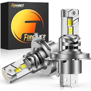 Lâmpadas de neblina forenner H4/9003 6500K Cool White (pacote com 2)