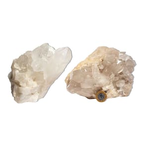 01 Drusa Cristal Natural Tam M 2,4 a 2,6Kg 15 a 25cm Tipo B