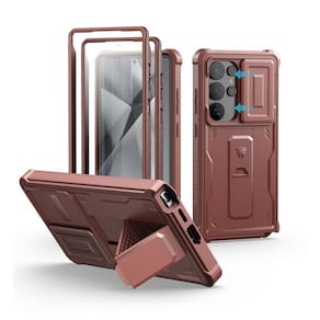 Capa Dexnor para Samsung Galaxy S25 Ultra com capa de câmera deslizante
