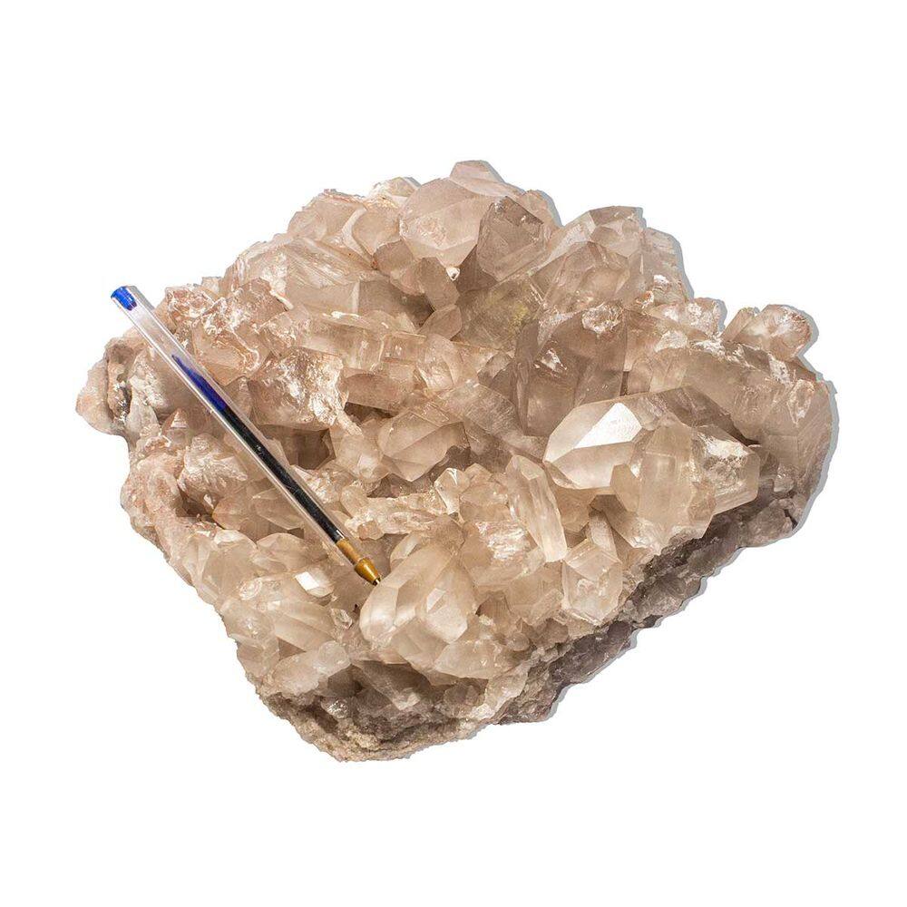 01 Drusa Cristal Natural Tam M 4,4 a 4,6Kg 15 a 25cm Tipo B