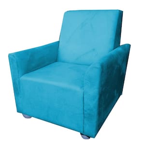 Poltrona Cadeira Sofa Infantil Kids Angel Turquesa