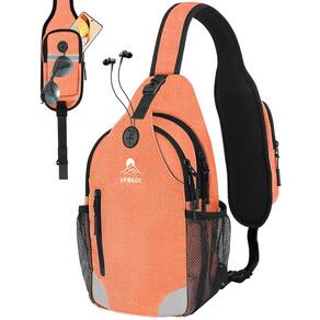 Bolsa Crossbody Sling VPBAGE para homens e mulheres à prova d`água