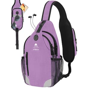 Bolsa Crossbody Sling VPBAGE para homens e mulheres à prova d`água