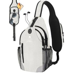 Bolsa Crossbody Sling VPBAGE para homens e mulheres à prova d`água