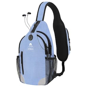 Bolsa Crossbody Sling VPBAGE para homens e mulheres à prova d`água