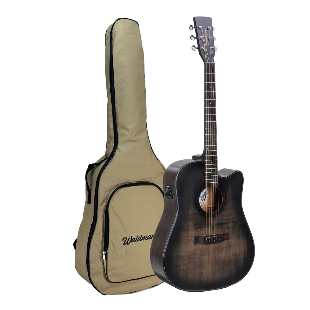 Violão Eletroacústico Aço Waldman DCEX-1141 Com Bag