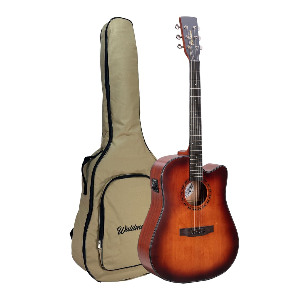 Violão Eletroacústico Aço Waldman DCEX-1141 Com Bag