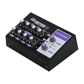 Mixer de Som 8 Canais Waldman Mix Base 8 Profissional