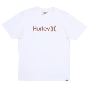 Camiseta Hurley O&O Solid Over WT25 Masculina Branco/Marrom