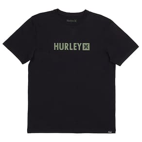 Camiseta Hurley Square WT25 Masculina Preto/Militar