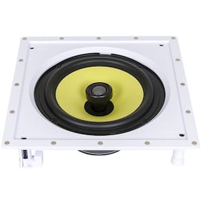 Caixa De Som Acústica Quadrada de Embutir Arandela JBL CI Plus 8S 200w Rms - Branca