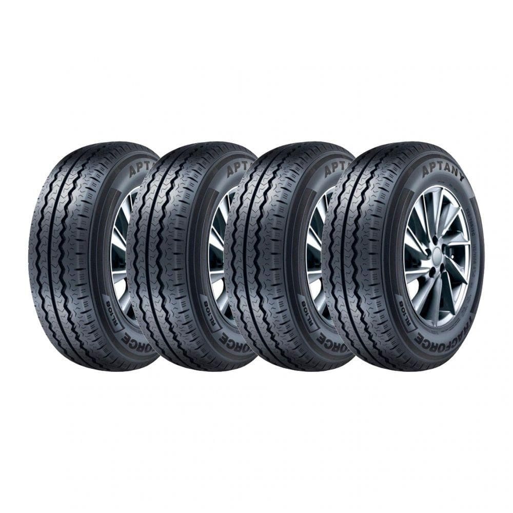 Kit 4 Pneus Aptany Aro 14 185R14 RL108 8 Lonas 102/100R