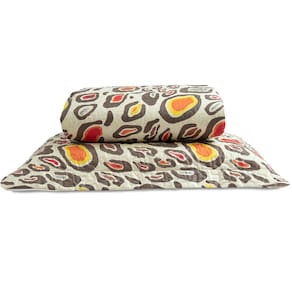Cobre Leito Solteiro Bouti Basic Estampado 180 Fios 2 Peças - Maxi Onça