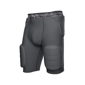 Calças de futebol McDavid Hex Rival 5 acolchoadas para jovens e adultos