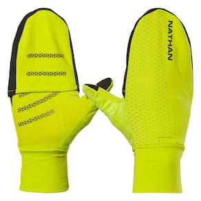 Luva Nathan HyperNight Reflective Preta/Geo Print Tamanho L