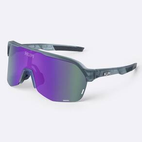 Óculos HUPI Huez Cinza - Lente Roxo Espelhado