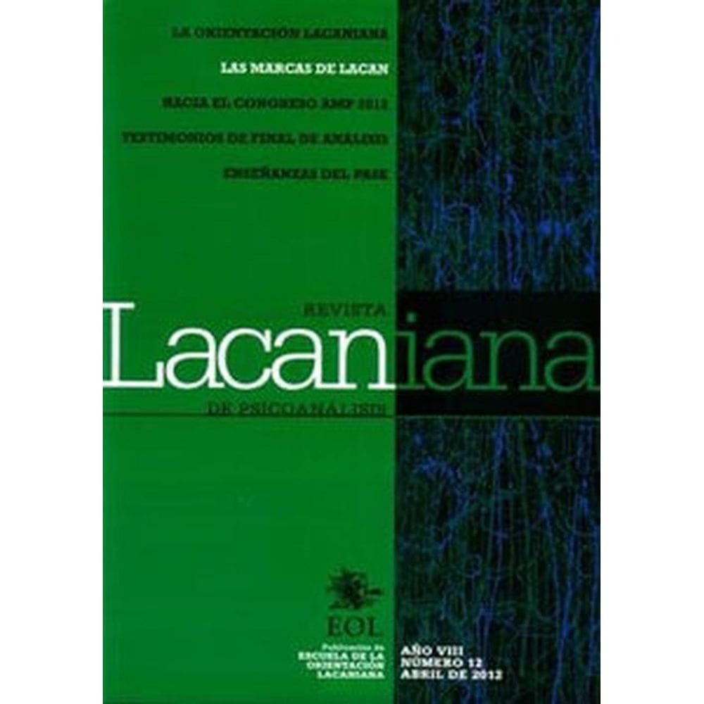 Revista Lacaniana 12