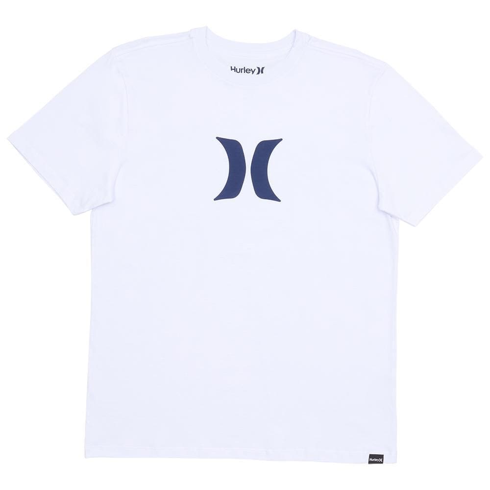 Camiseta Hurley Icon Over WT25 Masculina Branco/Marinho