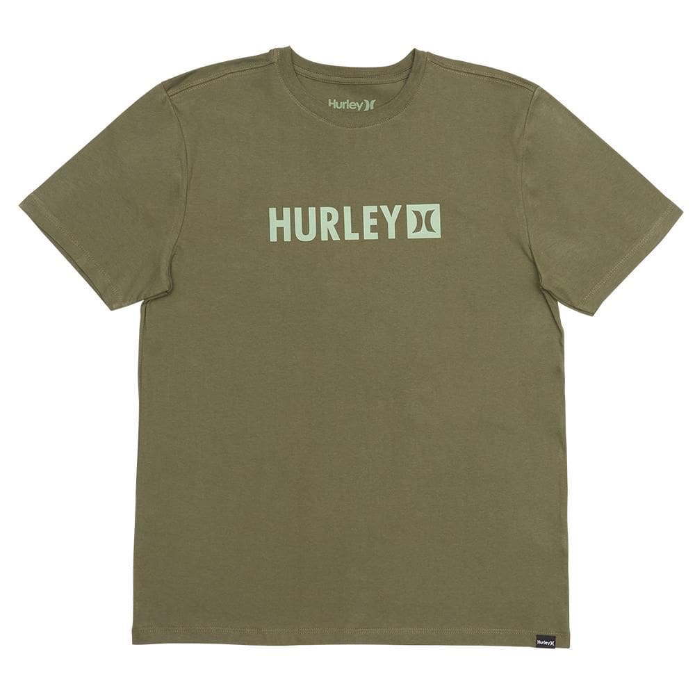 Camiseta Hurley Square WT25 Masculina Militar