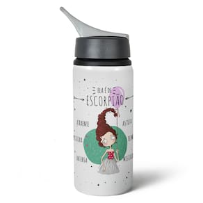 Garrafa Squeeze NK Signos - Ela é de Escorpião - 600ml