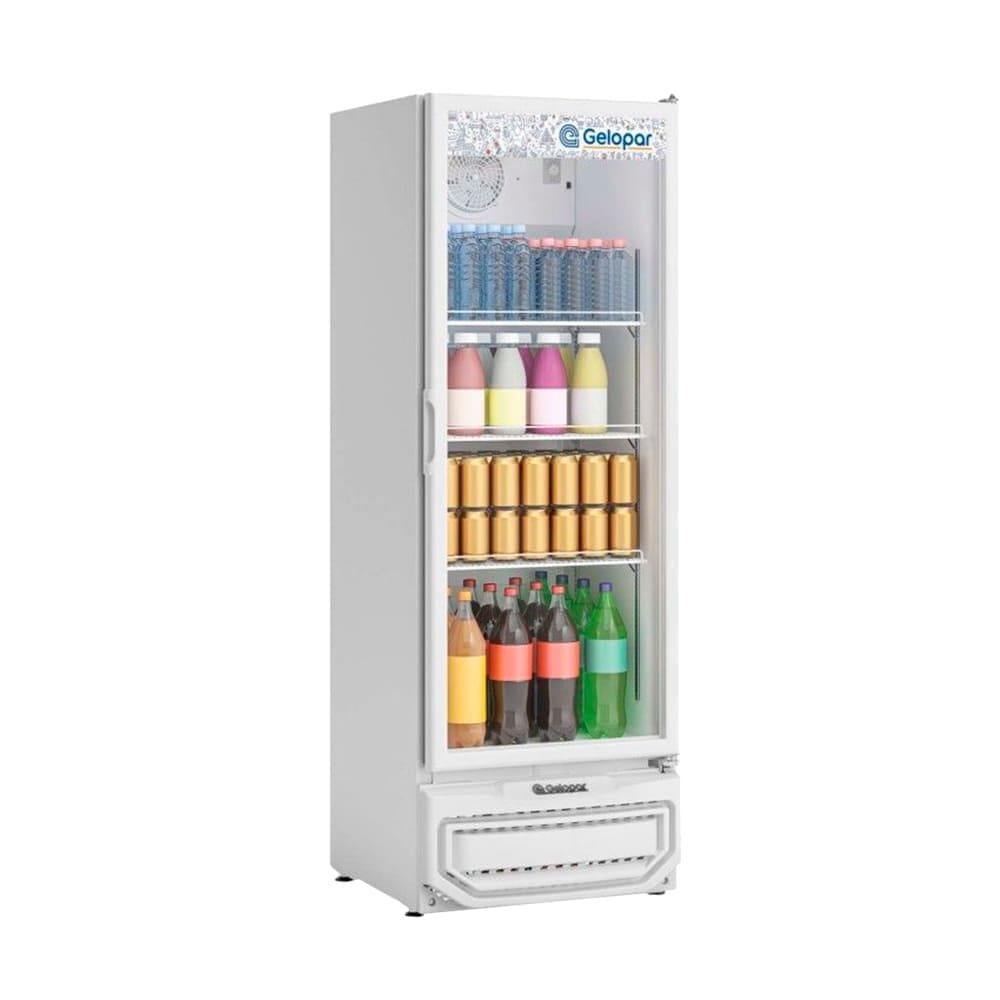 Refrigerador Vertical Gelopar Turmalina GPTU40 EL Branco 410L - 220v